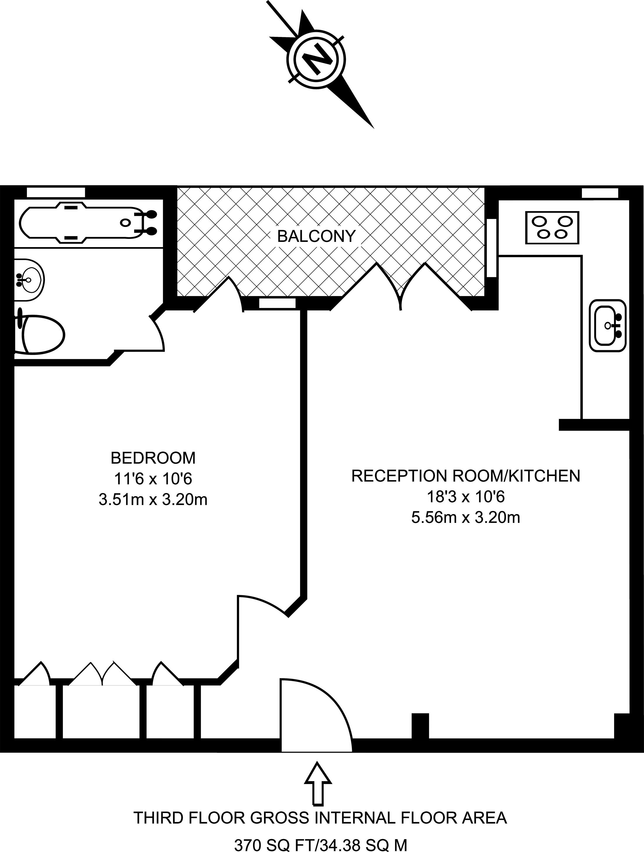 1 Bedrooms Flat to rent in Sloane Avenue, Chelsea SW3