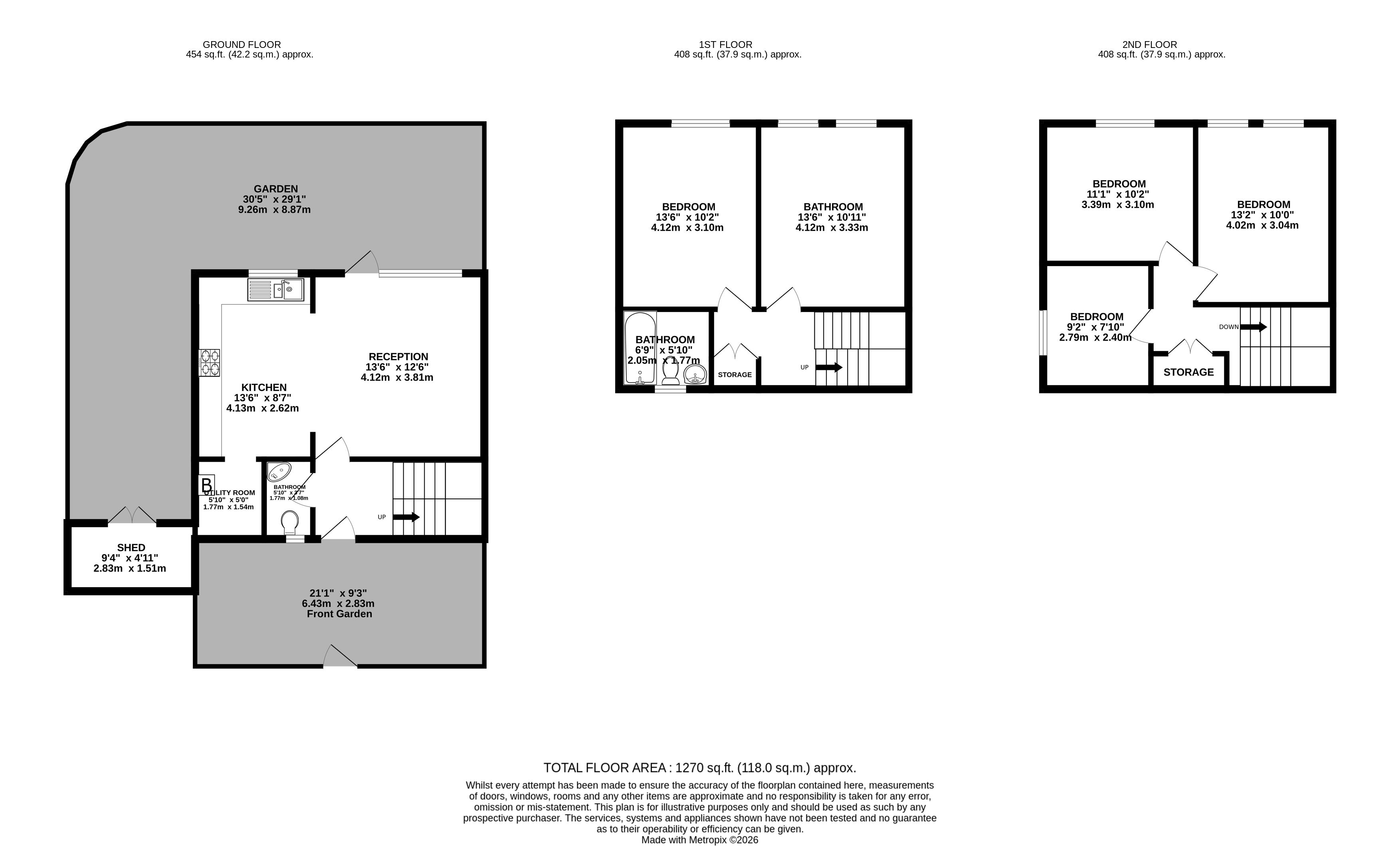 28, Caldecott Way, London floorplan