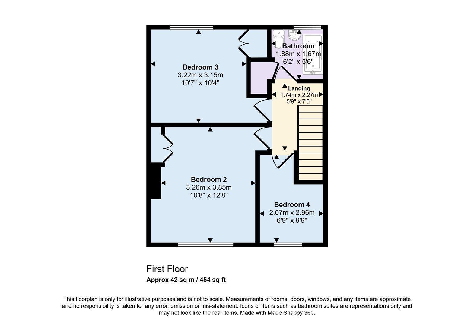 21, Raveloe Drive, Nuneaton floorplan