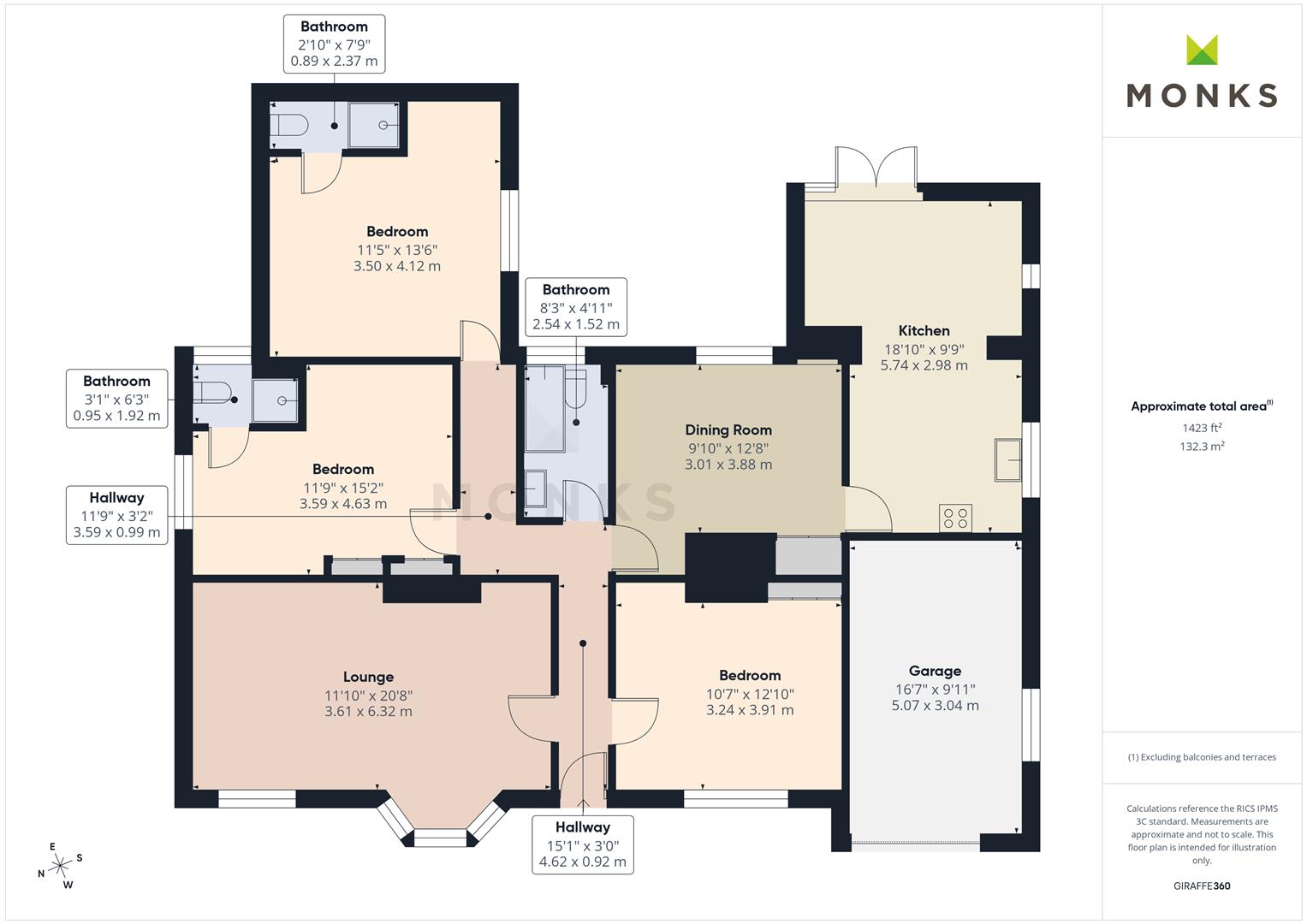 Glenville, Shrewsbury Road, Shrewsbury floorplan