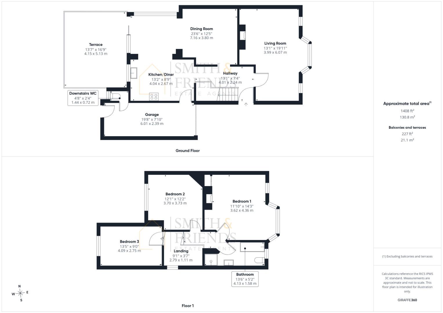 45, Flora Avenue, Darlington floorplan