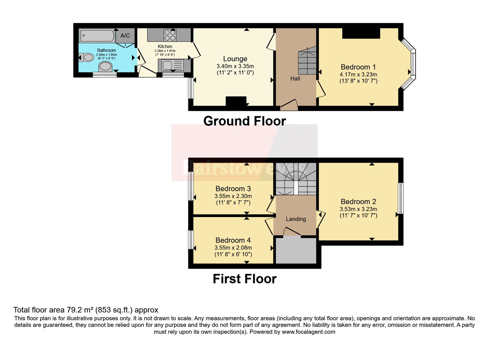 42, Foster Street, Lincolnshire floorplan