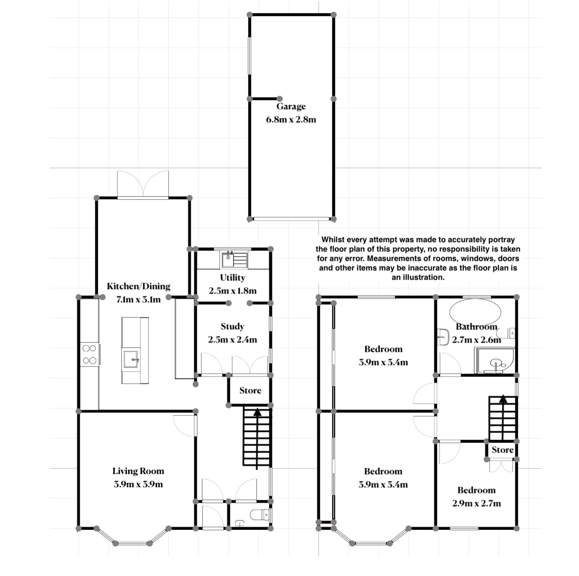 Heathway Underwood Avenue, Hengoed floorplan