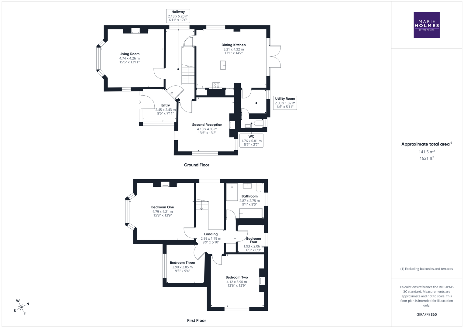 8, Blundell Lane, Preston floorplan