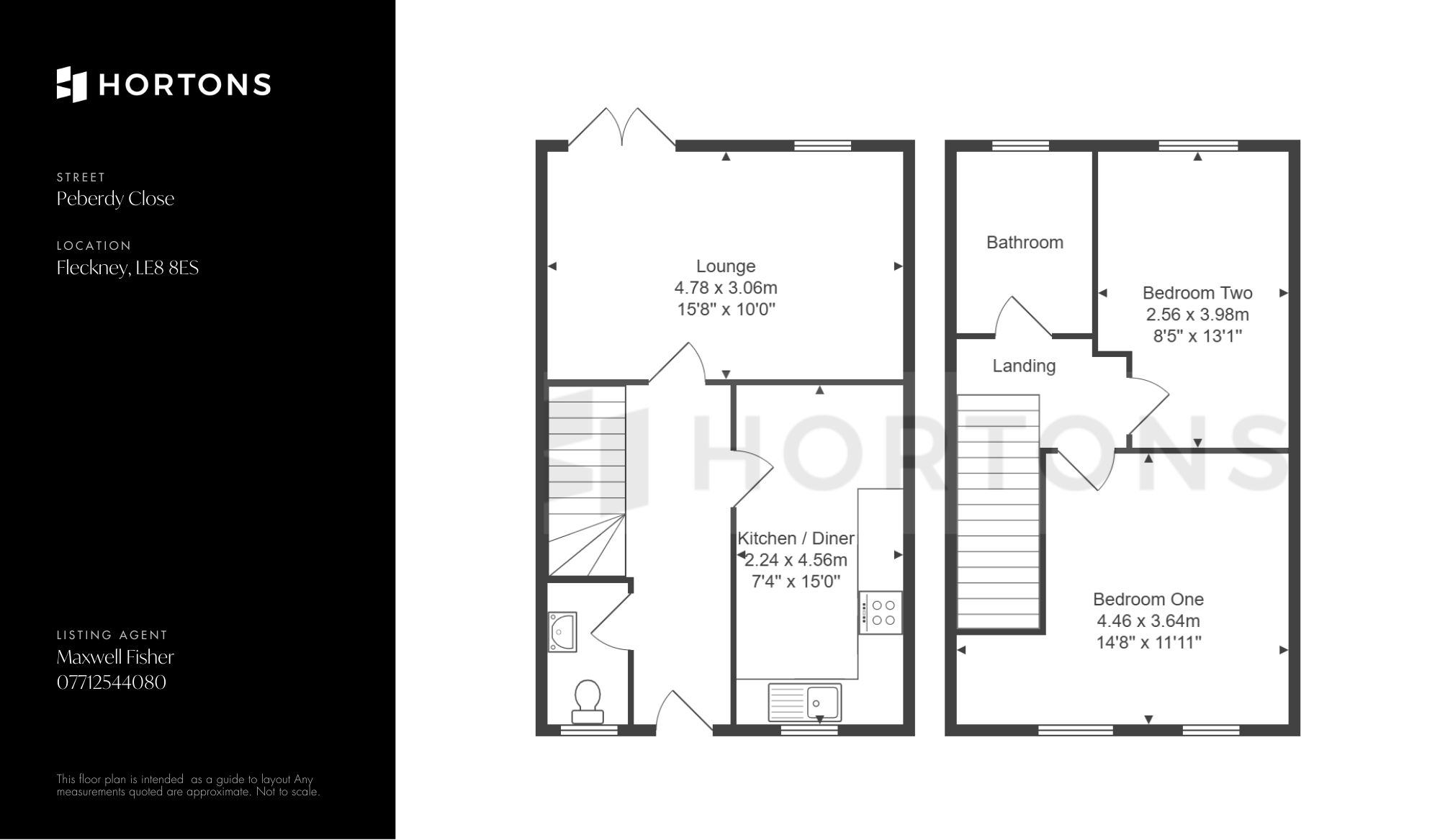 3 Peberdy Close, Leicester floorplan