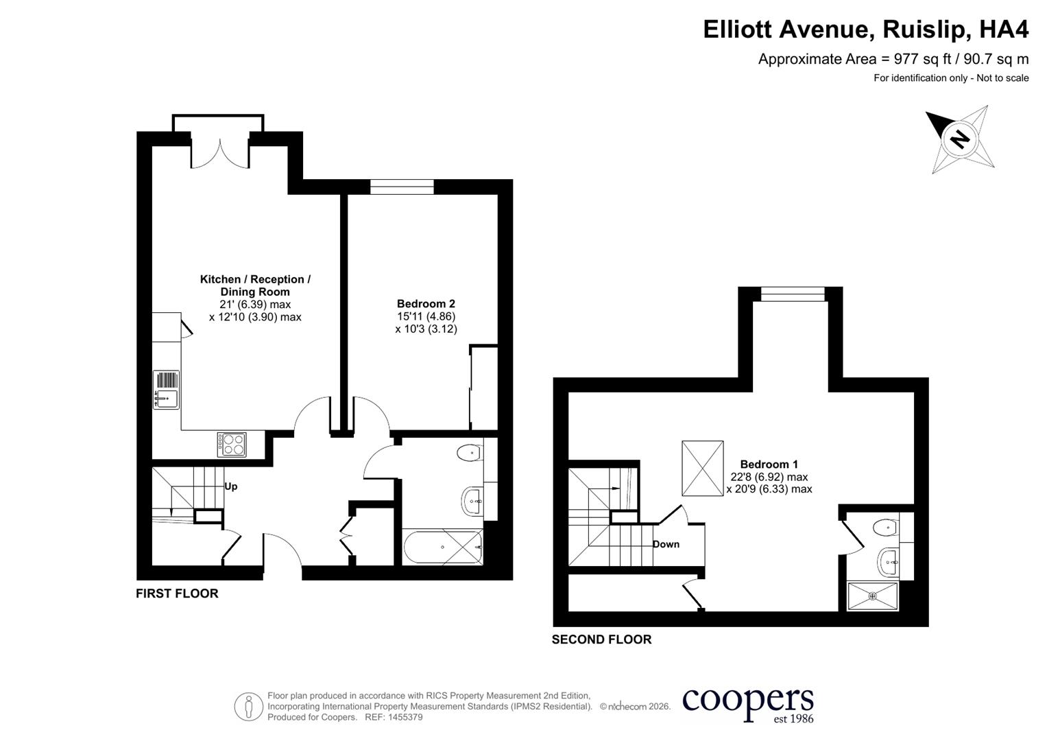 10 Elliott Court, 161, Elliott Avenue, Ruislip floorplan