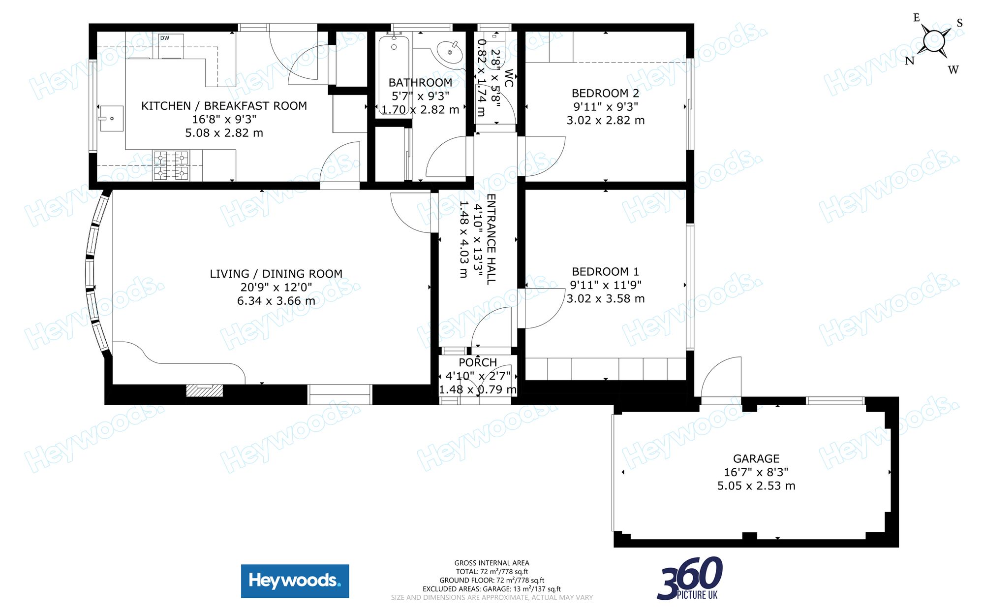 70 The Bridle Path, Crewe floorplan
