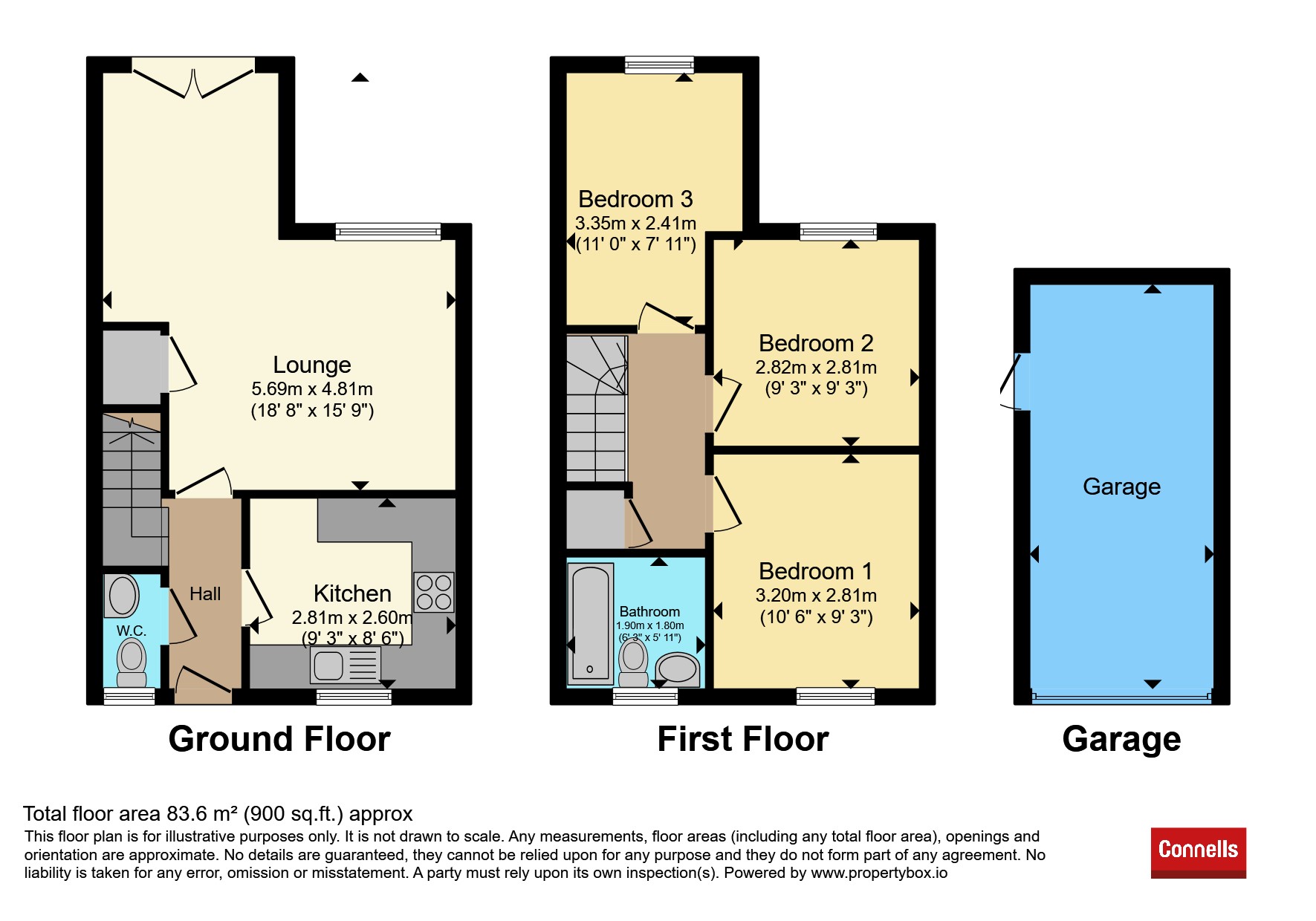 11, Nichol Place, Taunton floorplan