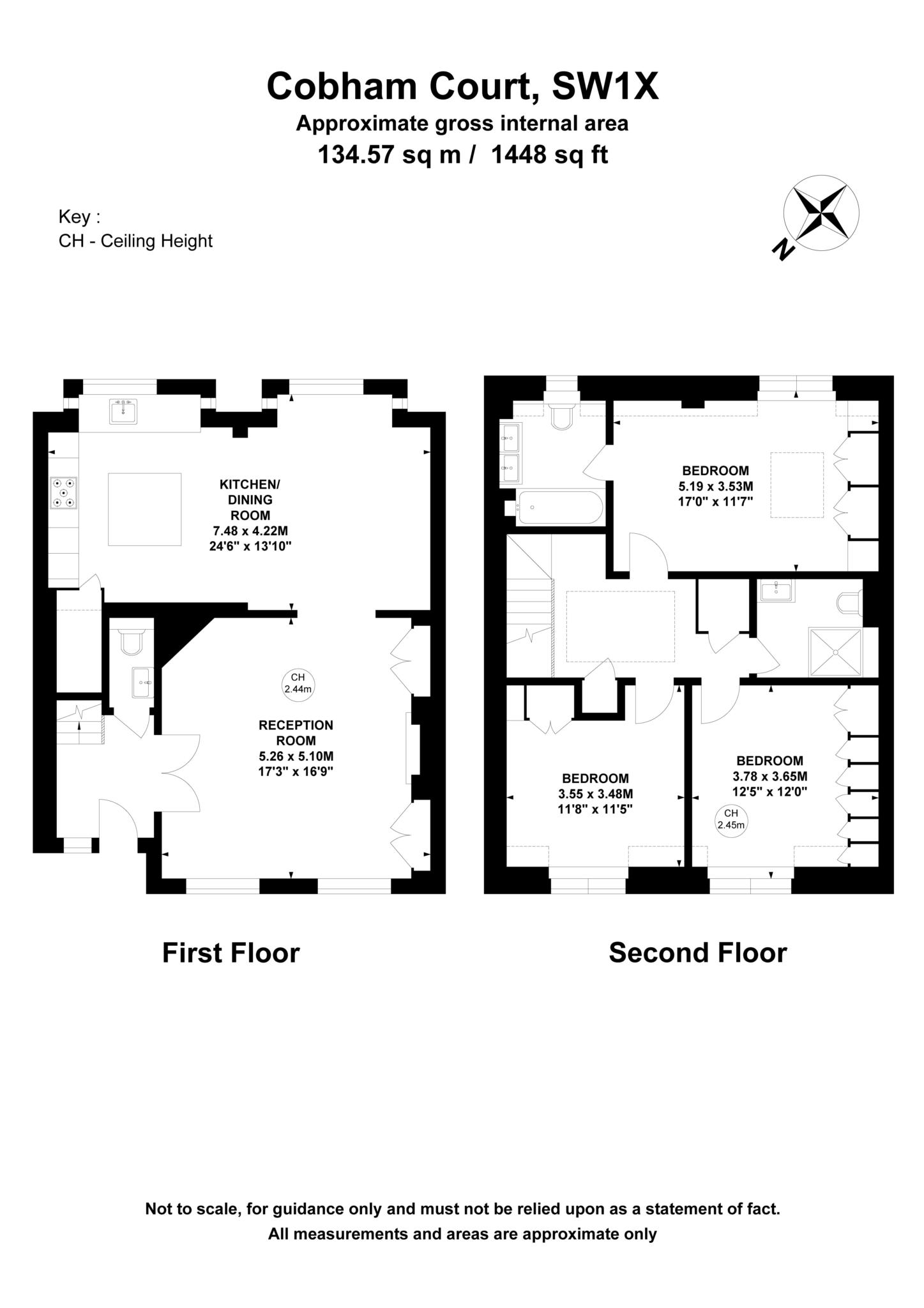 4 Cobham Court, Chester Close, London floorplan