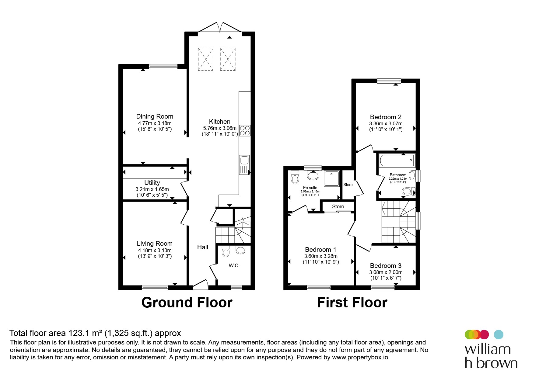 39, Wheatsheaf Way, Chesterfield floorplan