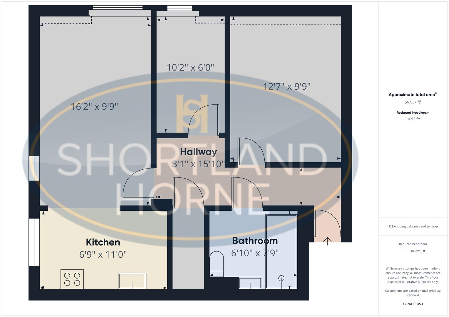 Flat 32, Chandler Court, Davenport Road, Coventry floorplan