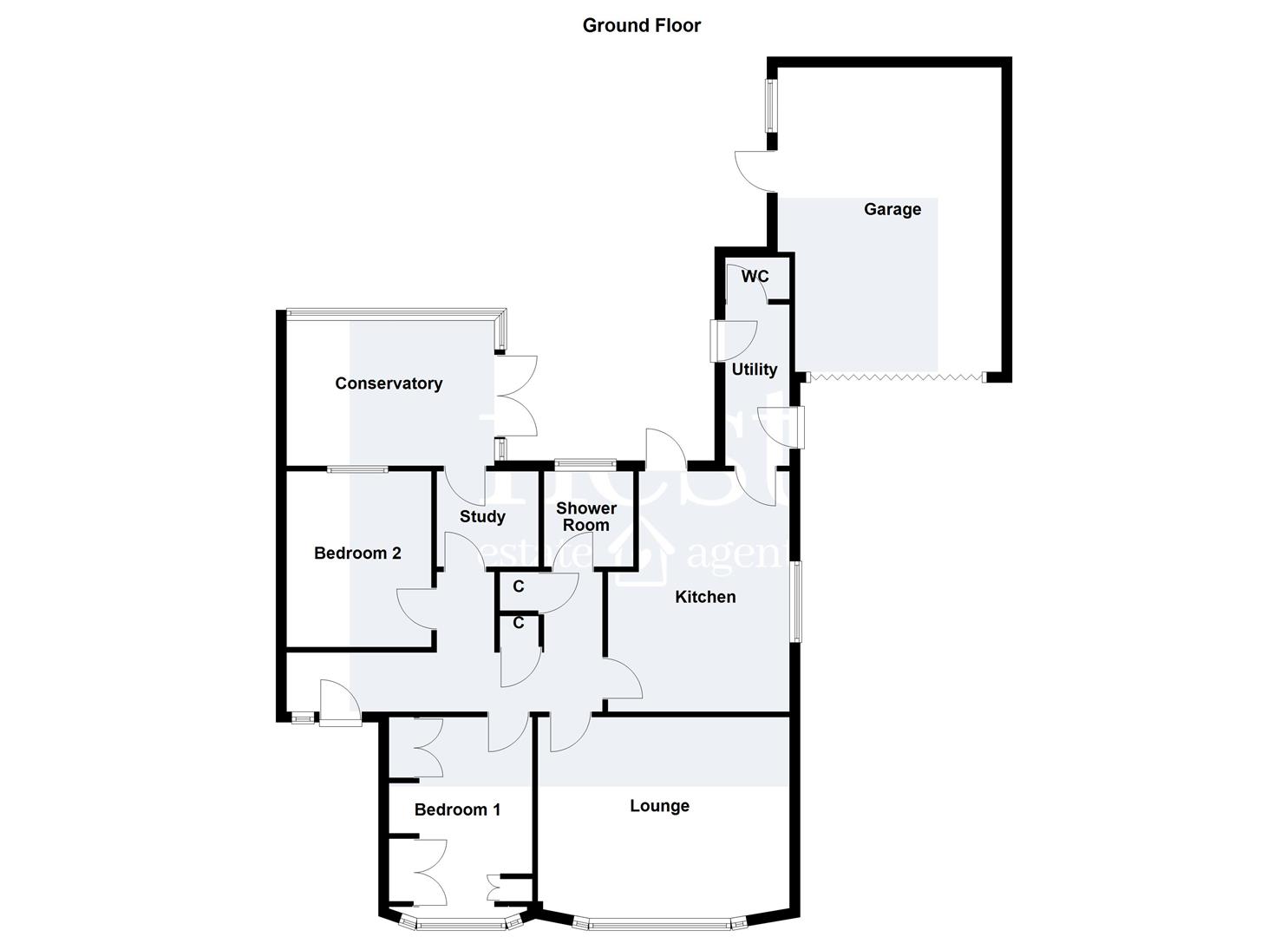 23, Tennyson Street, Leicester floorplan