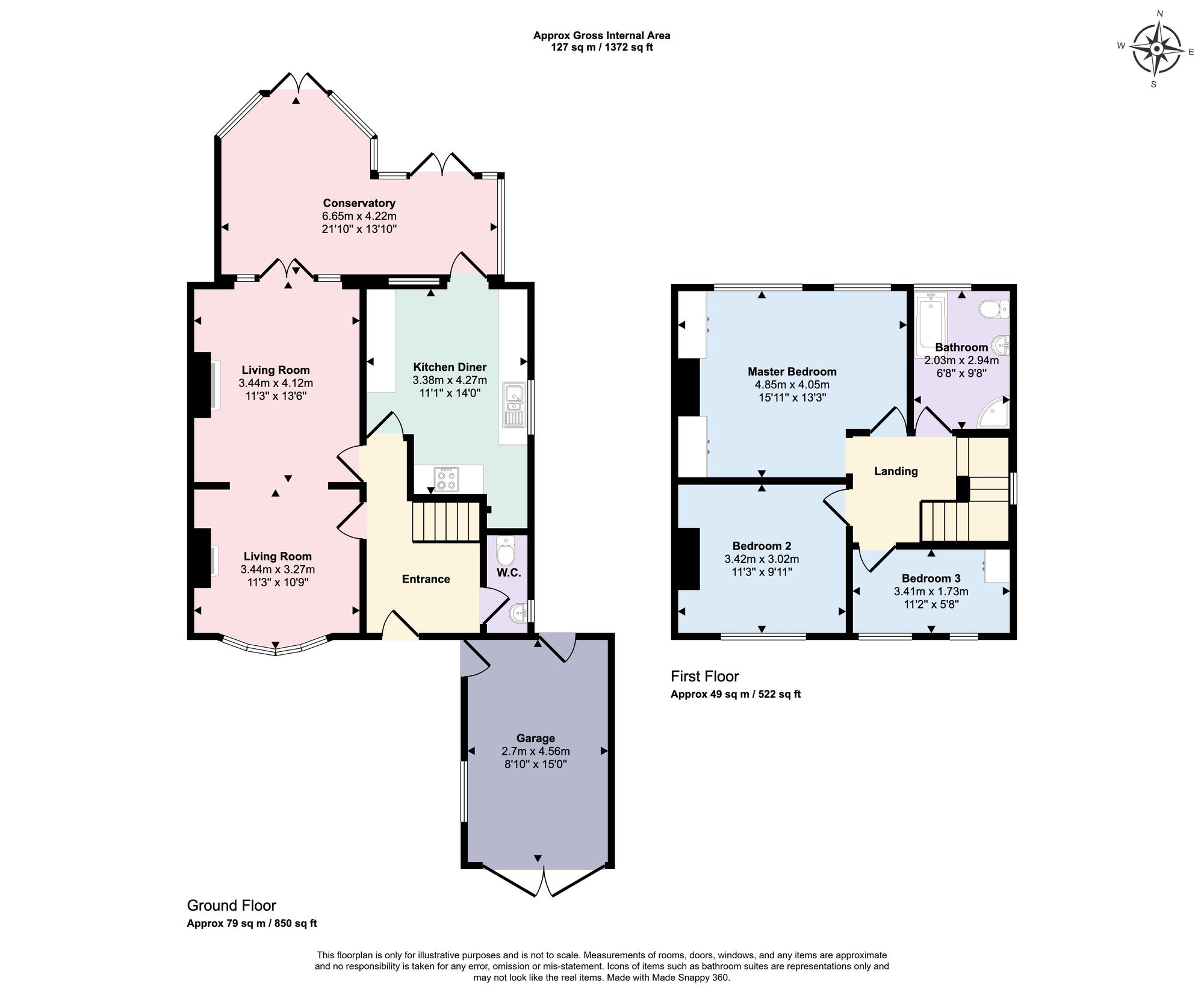 19 Hinckley Road, Leicester floorplan