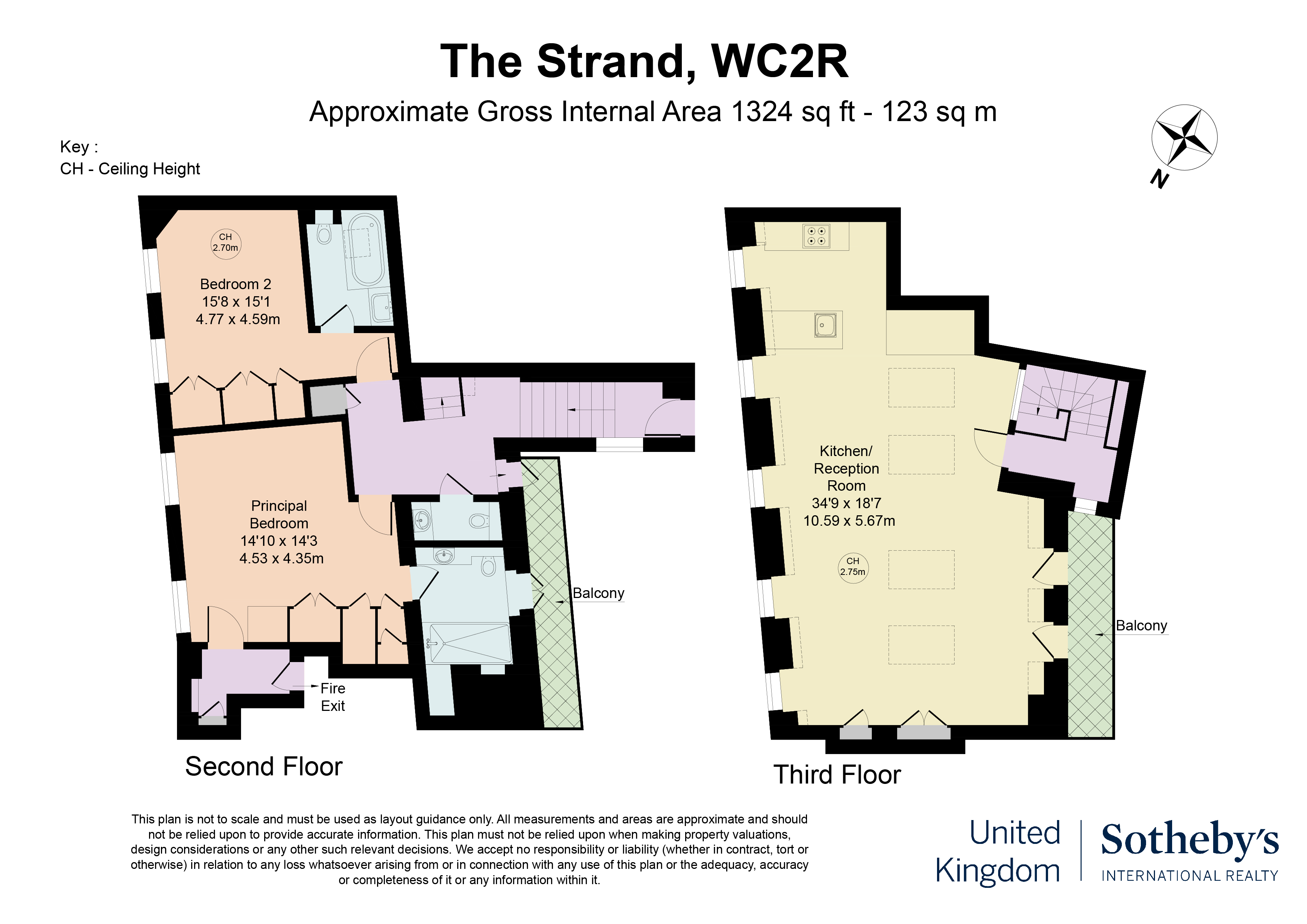 The, The Strand, London floorplan