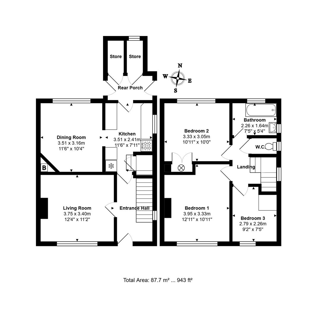 32, Laurel Avenue, Englefield Green floorplan
