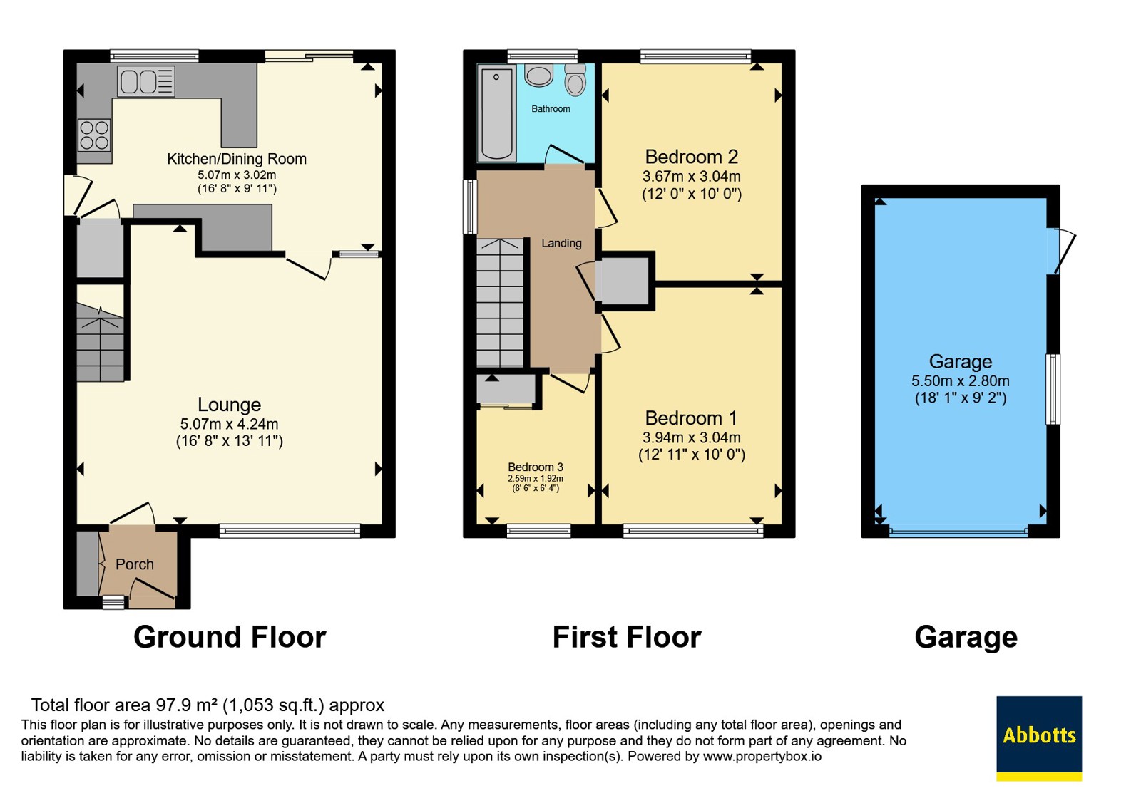 8, Woodyard Close, Norwich floorplan