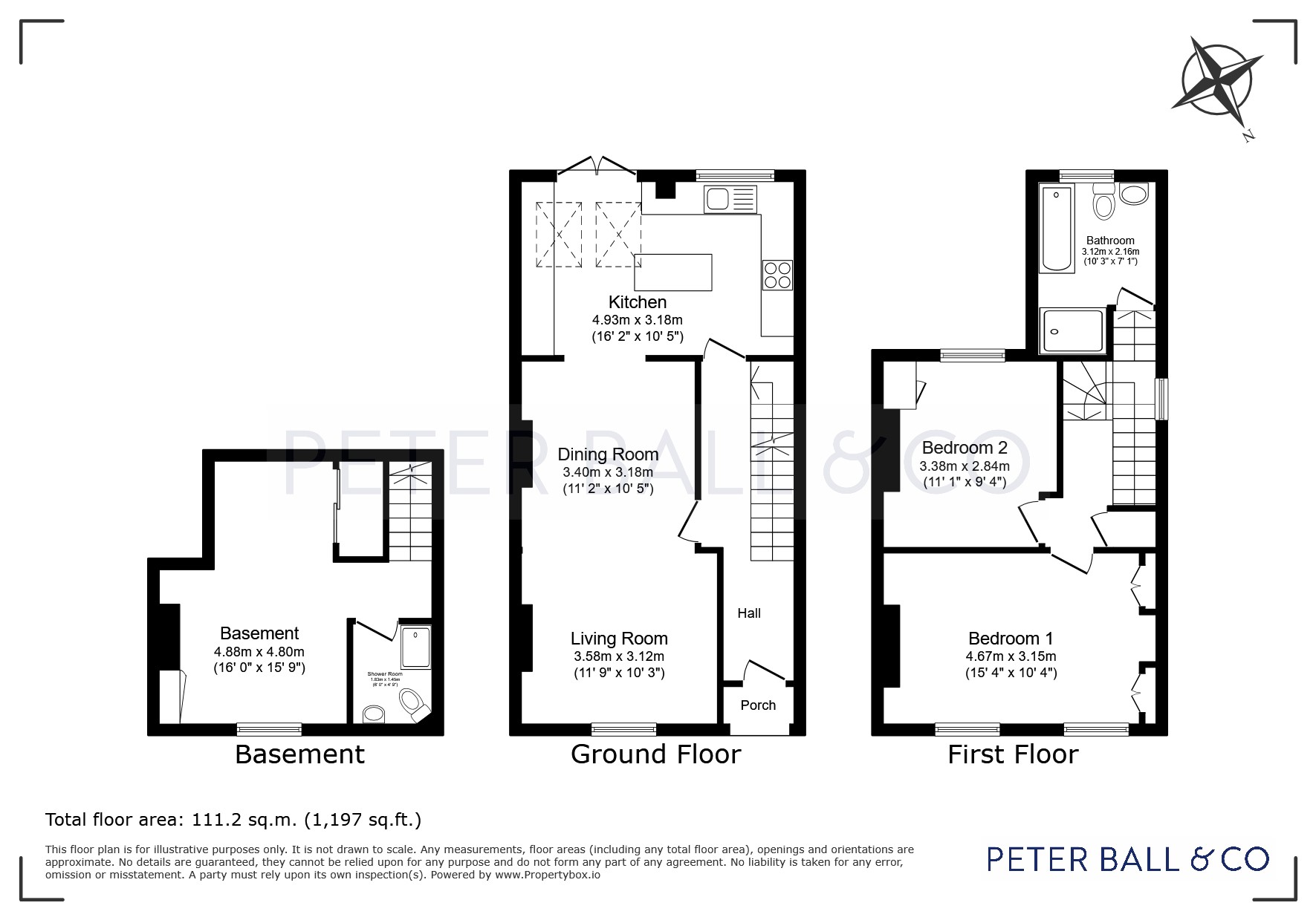 5, All Saints Terrace, Gloucestershire floorplan