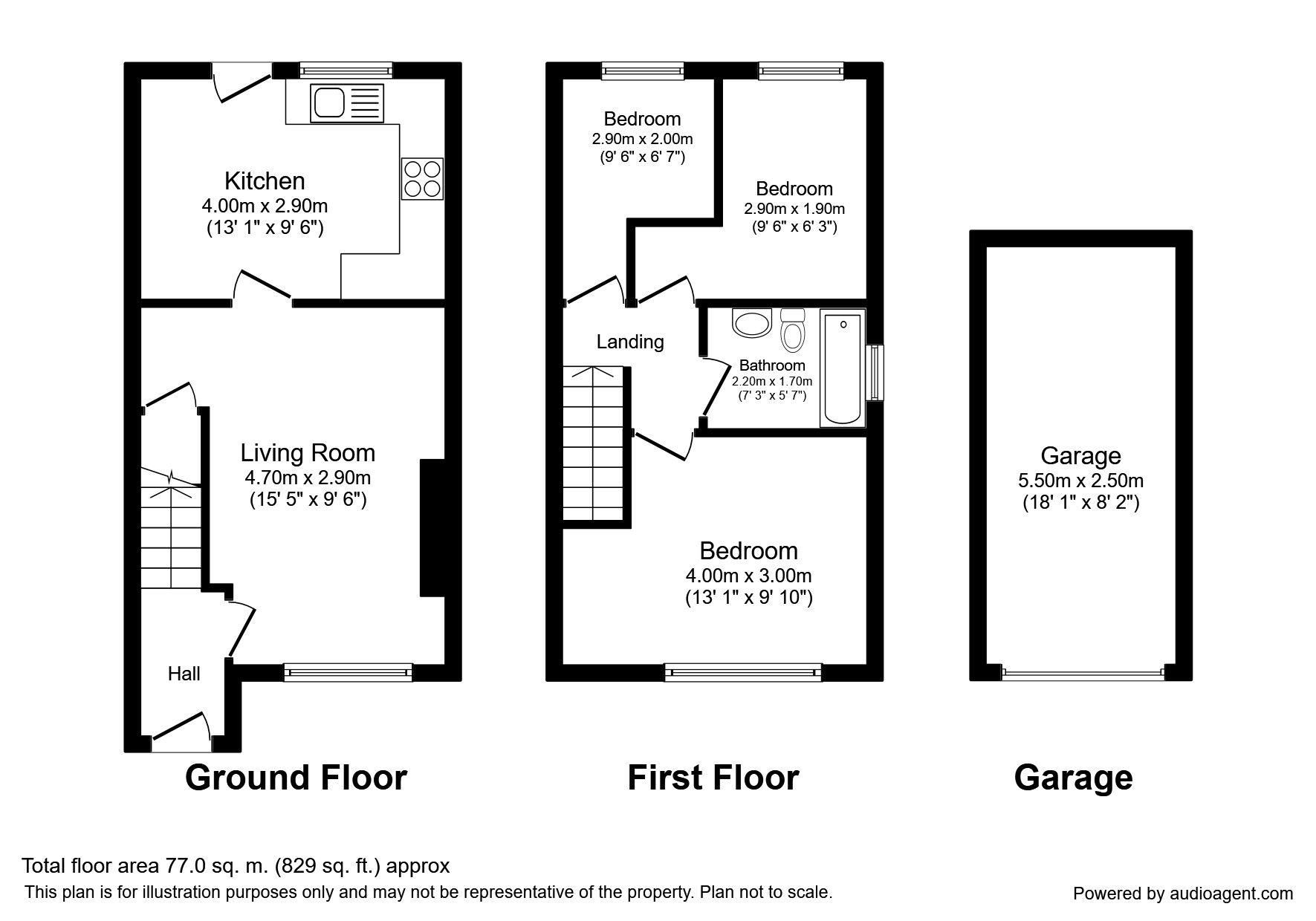 3 Bedrooms Semi-detached house to rent in Brierlands Close, Garforth, Leeds LS25