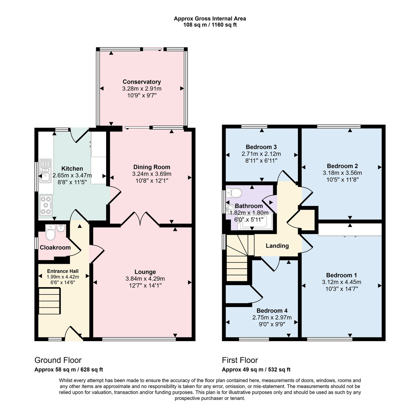 17, Llwyn-Y-Golomen, Swansea floorplan