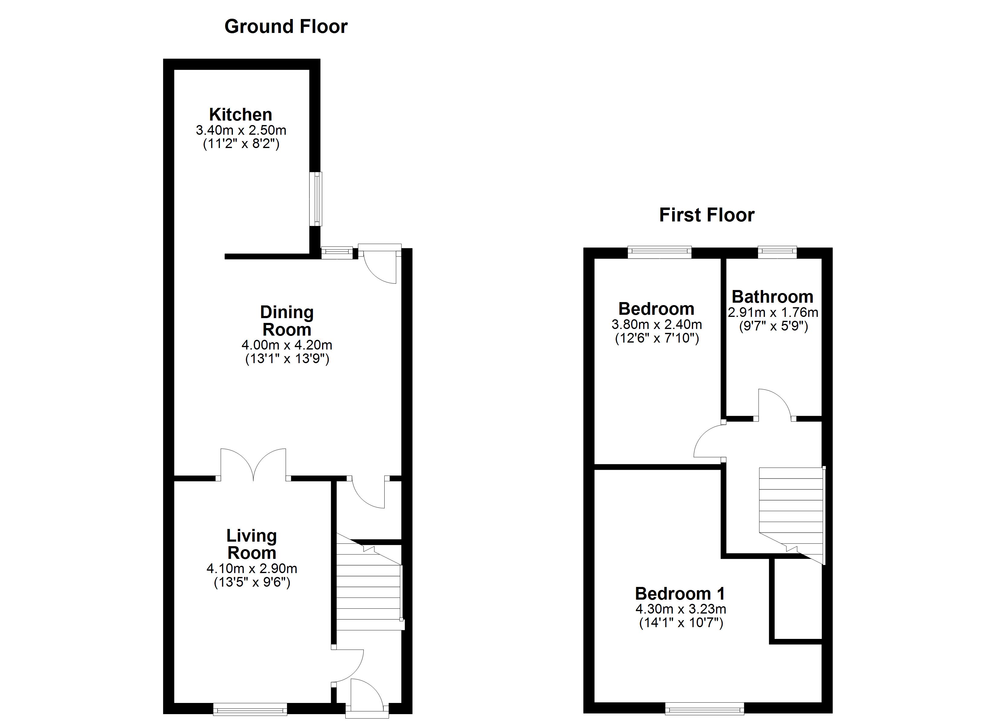 Front Street East, Haswell, Durham DH6, 2 bedroom terraced house for