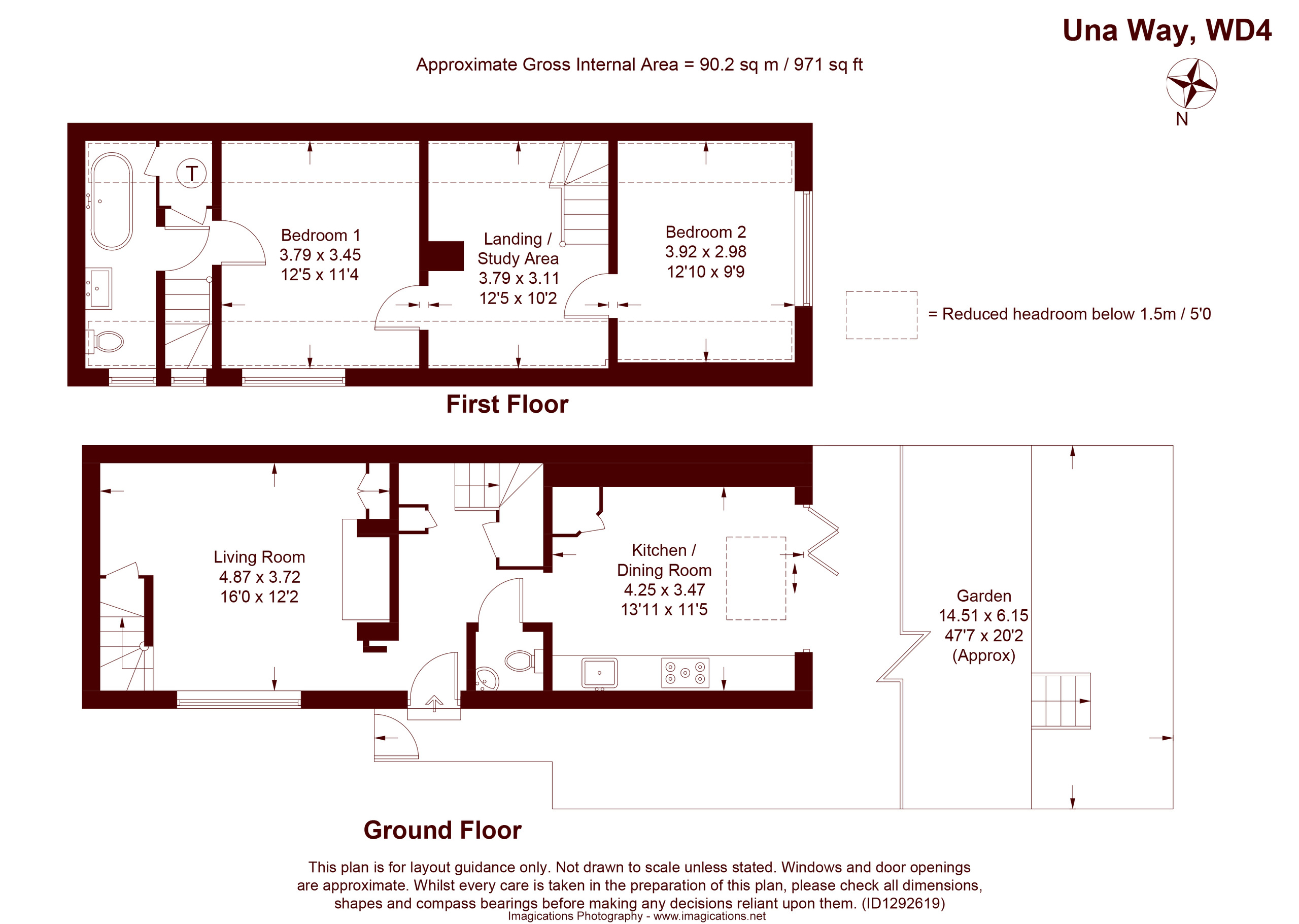 3-4 Una Way, Kings Langley floorplan