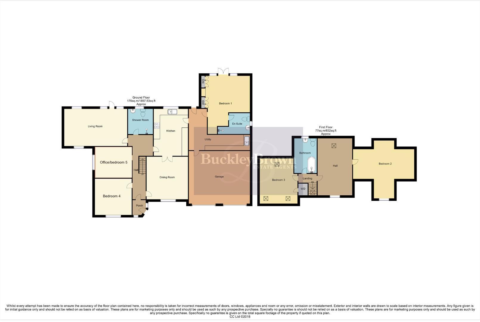 Chelston, Coxmoor Road, Sutton-In-Ashfield floorplan
