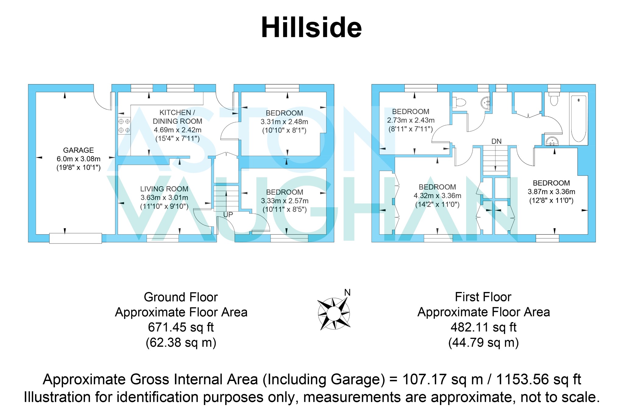 25, Hillside, Brighton floorplan