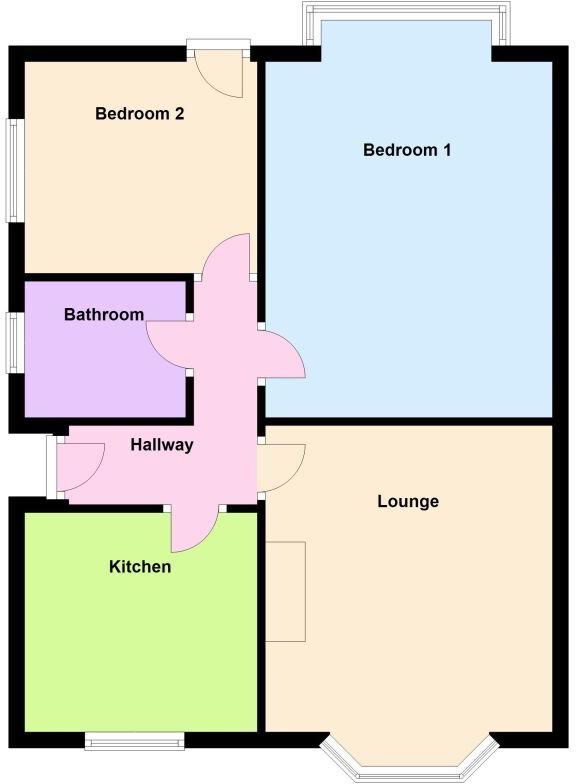 41, Temple Rhydding Drive, Shipley floorplan