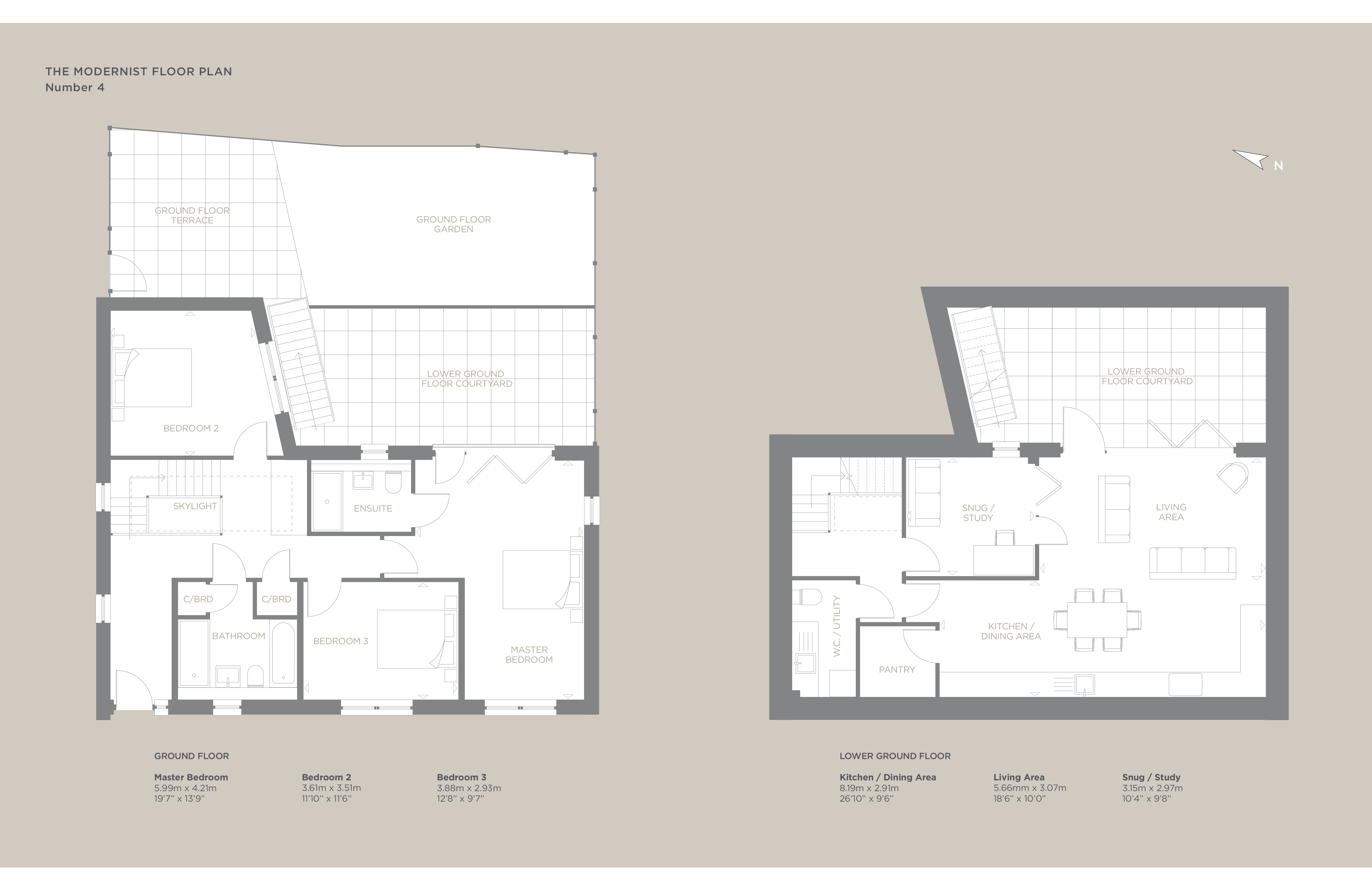 Octohaus, Rush Hill, Bath, Somerset BA2, 3 bedroom terraced house for