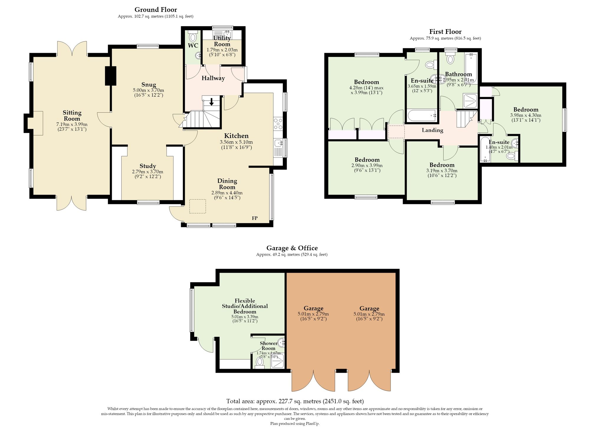 Dove River House Dross Lane, Diss floorplan