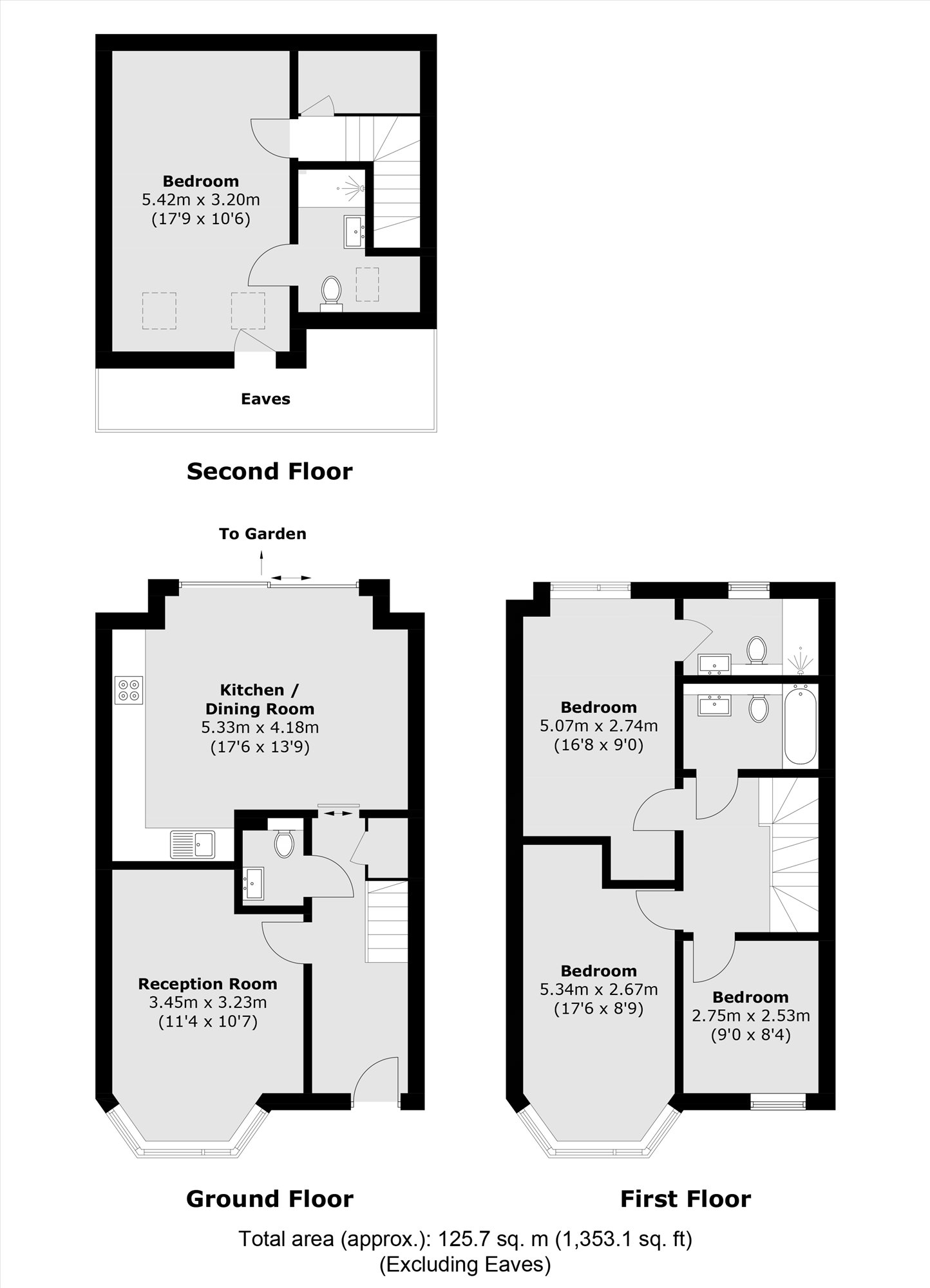 299, Bedfont Lane, Feltham floorplan
