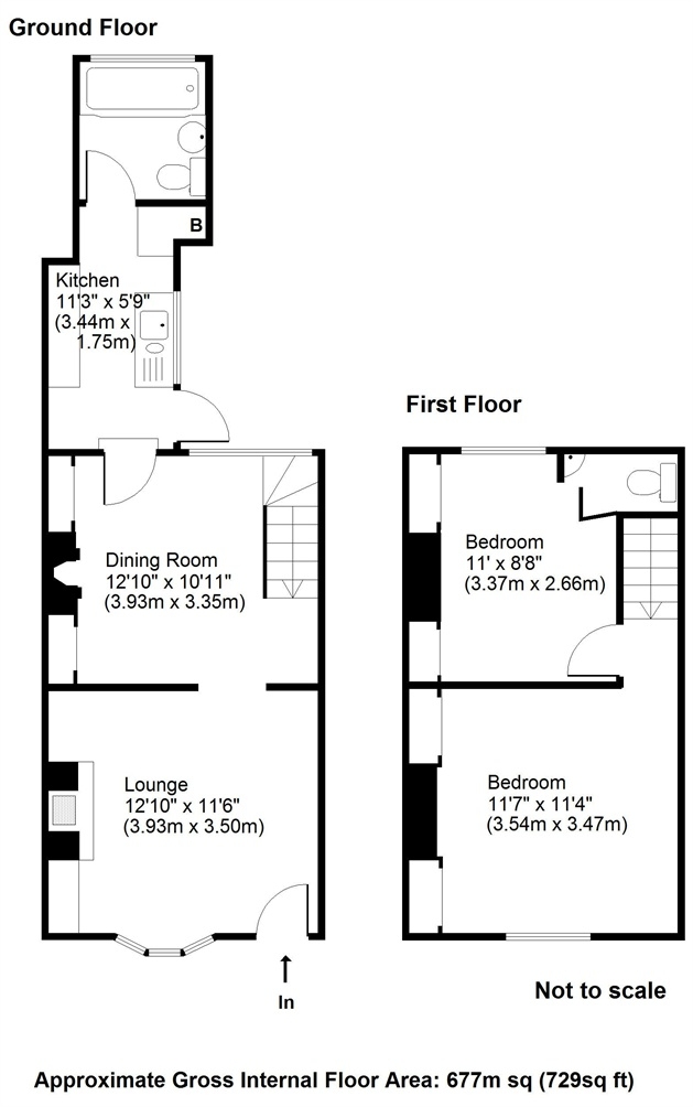 2 Bedrooms End terrace house for sale in Anderson Road, Weybridge, Surrey KT13