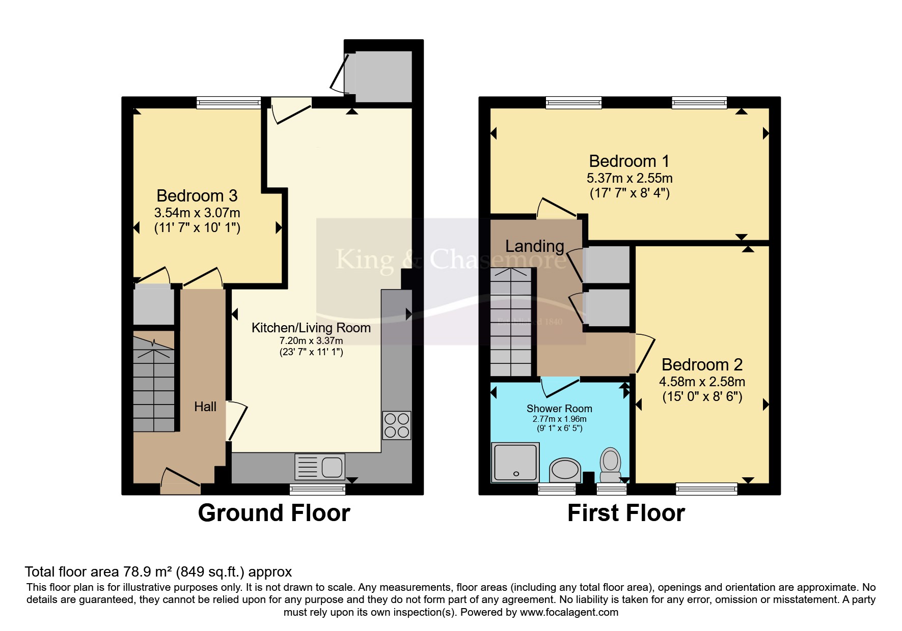 33, Farndell Close, West Sussex floorplan