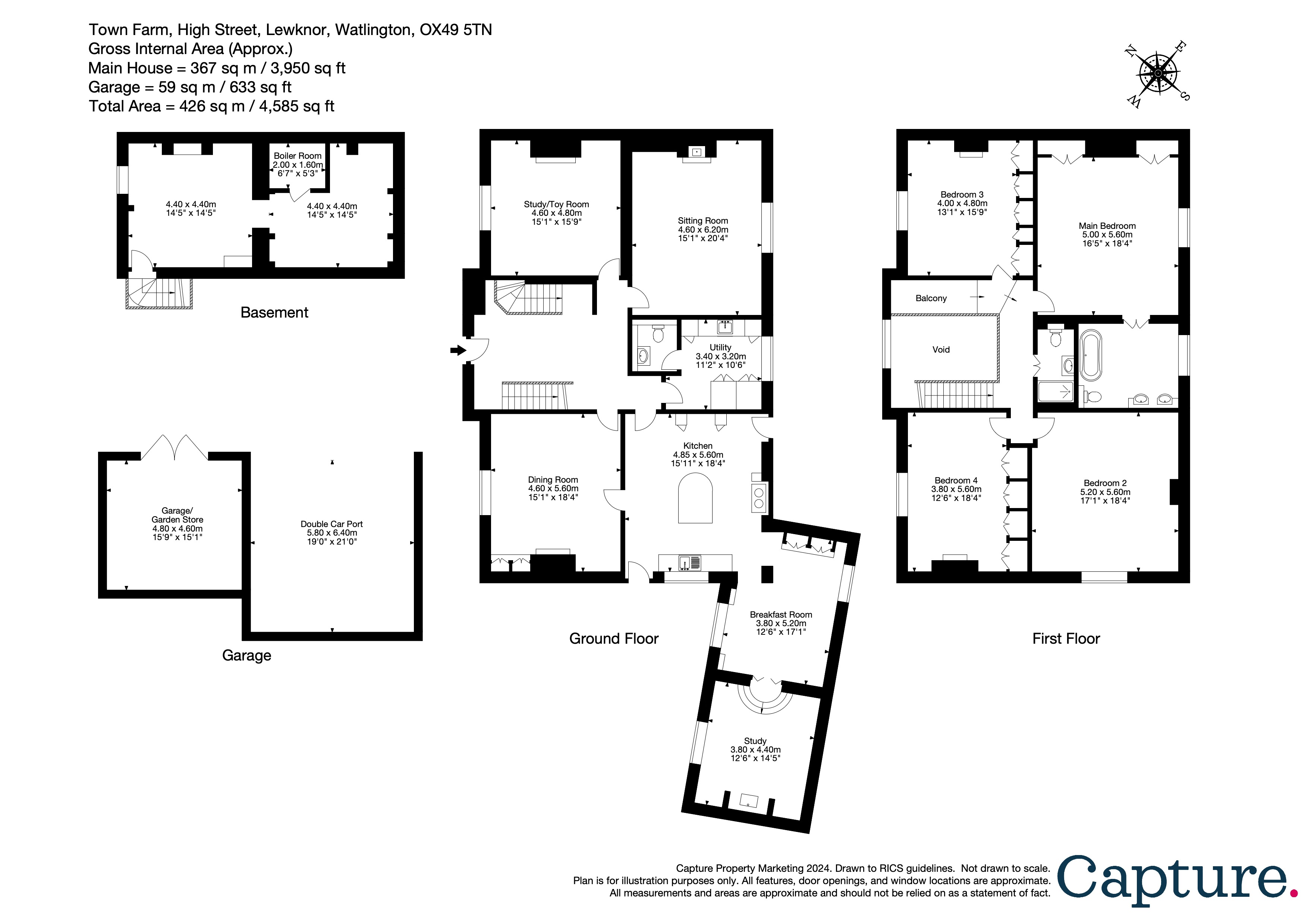 Lewknor, Watlington floorplan