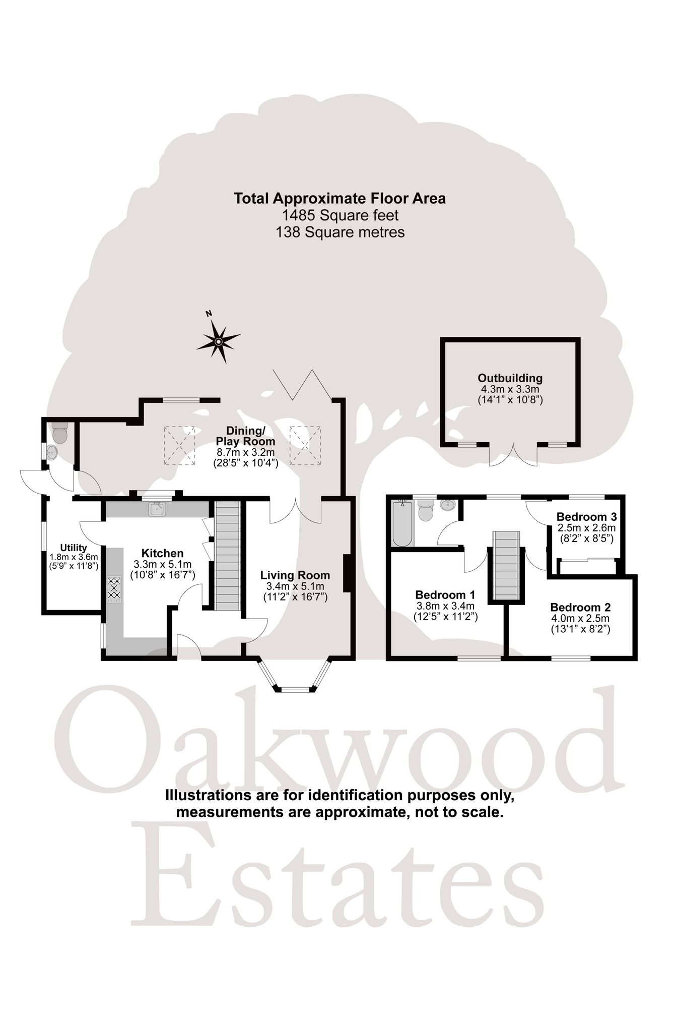 21, Fairfield Avenue, Datchet floorplan