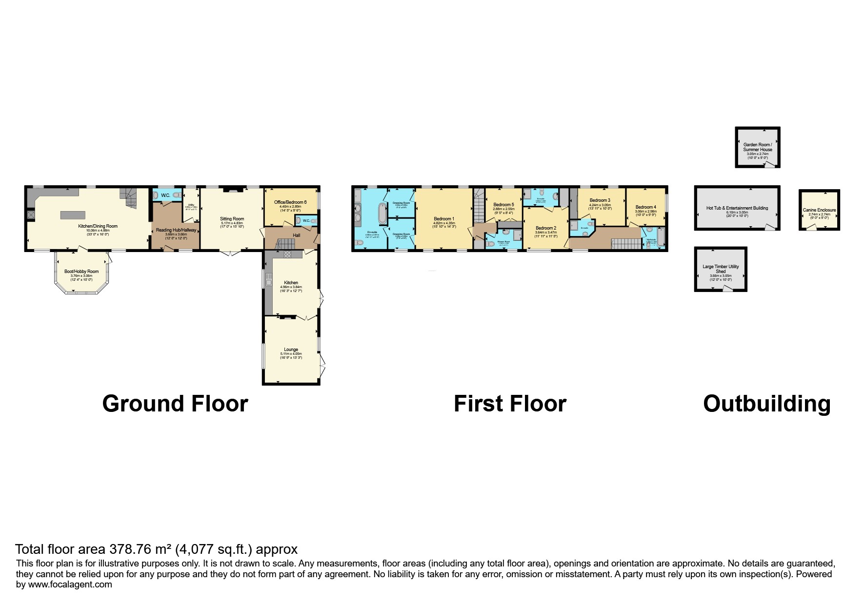 Stud Farm Cottage, Culmington, Ludlow floorplan