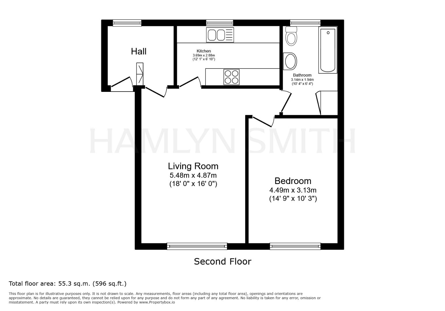 4 Holmwood Court, Keymer Road, Hassocks floorplan