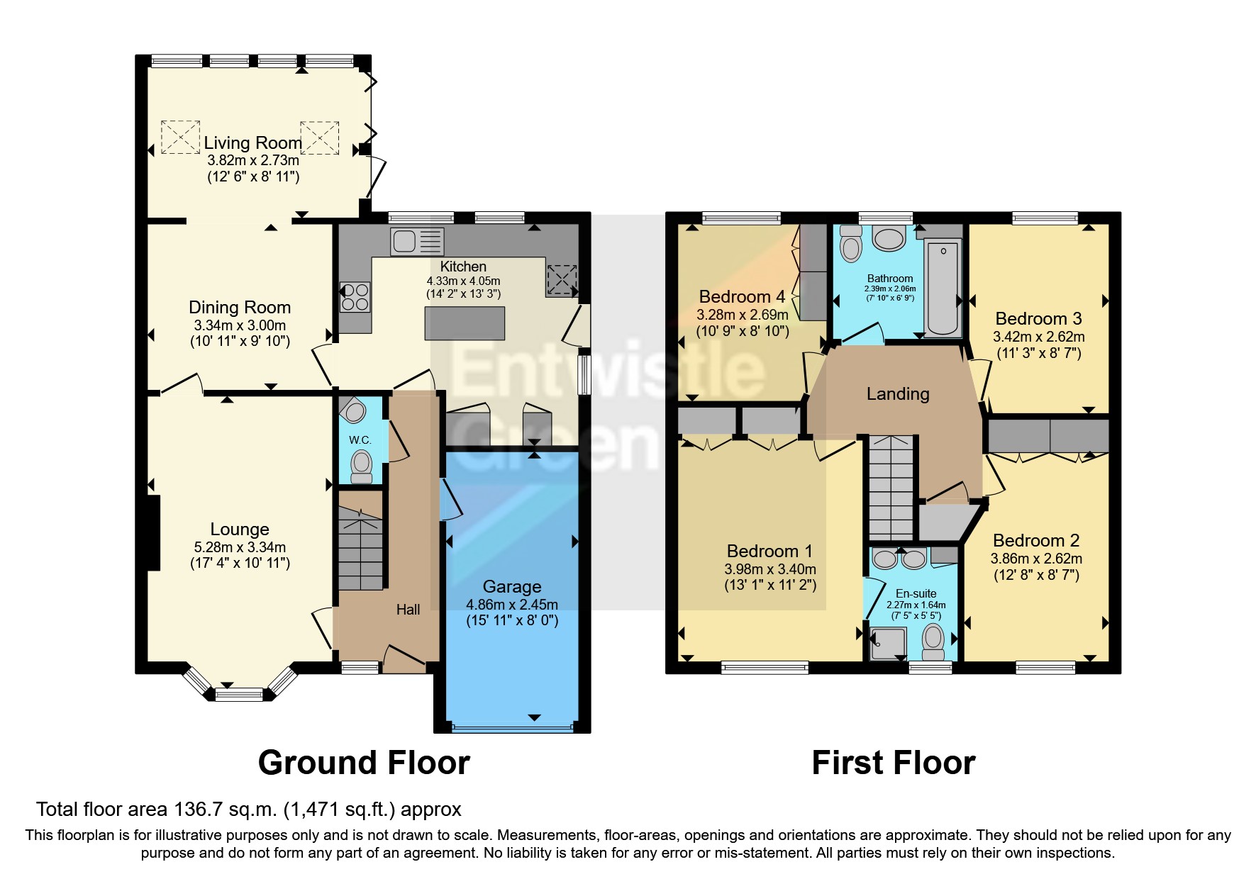 Brough Close, Hindley, Wigan, Greater Manchester WN2, 4 bedroom