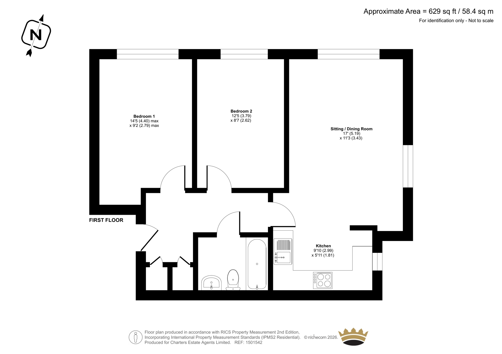 23, Craigbank Court, Hampshire floorplan
