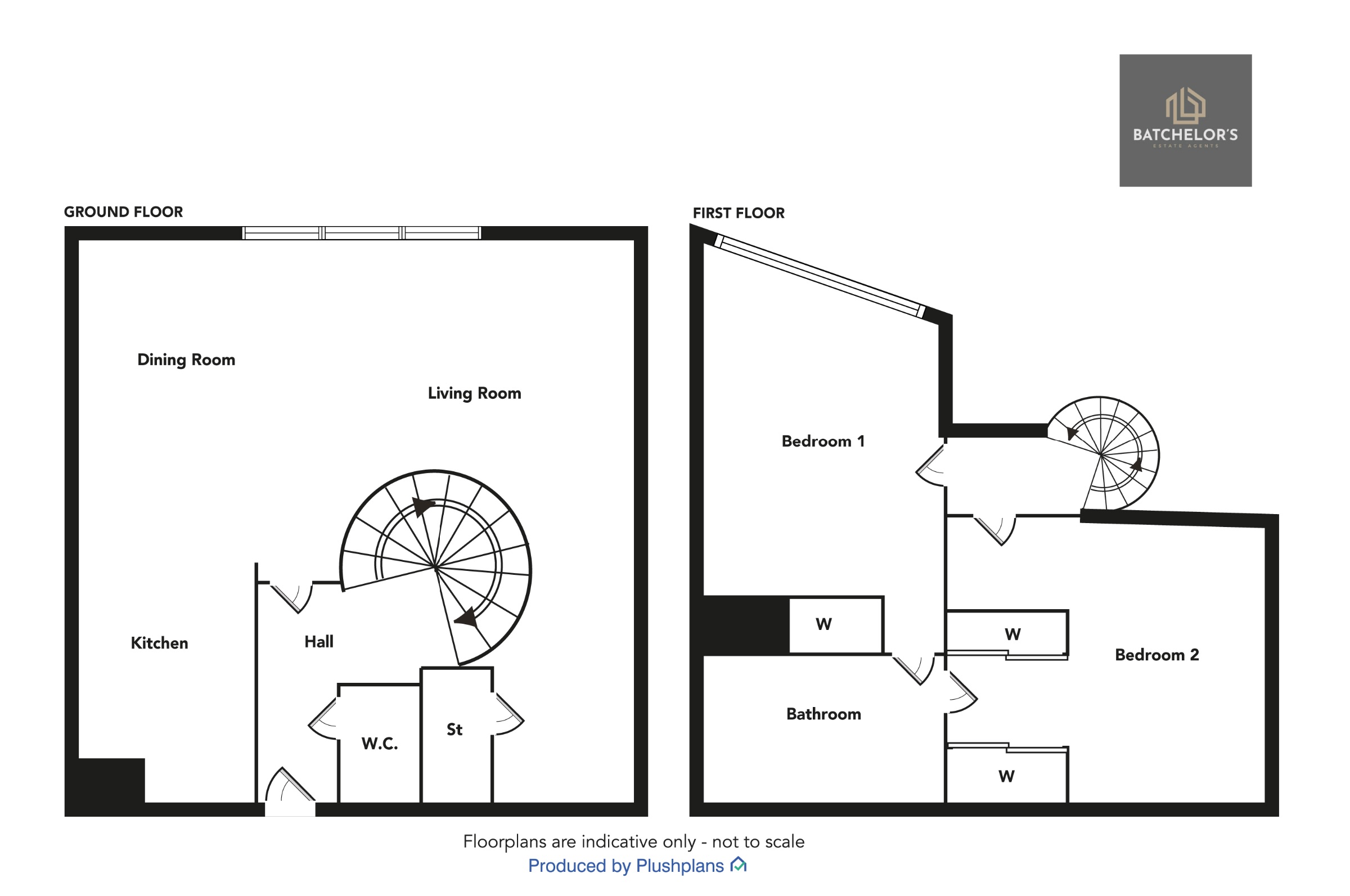 Flat 2/3, 149 Ingram Street, Glasgow floorplan