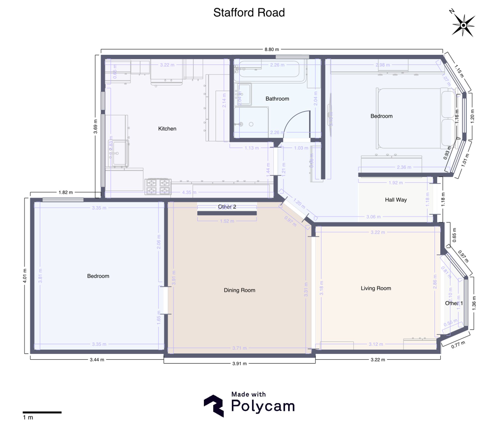 313 Stafford Road, Caterham floorplan