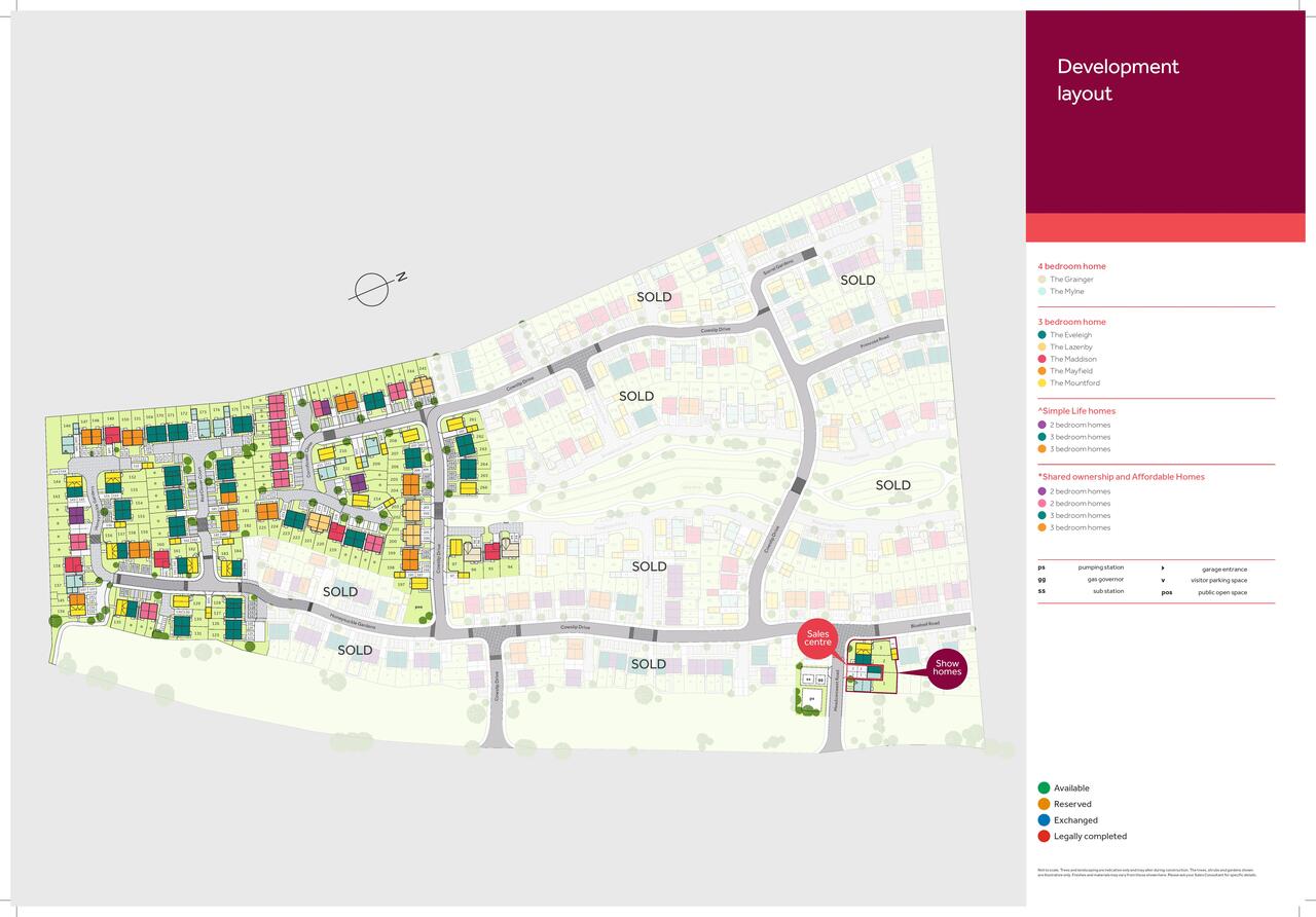 "Mountford Semi" at Meadowsweet Road, Redcar TS10, 3 bedroom semi