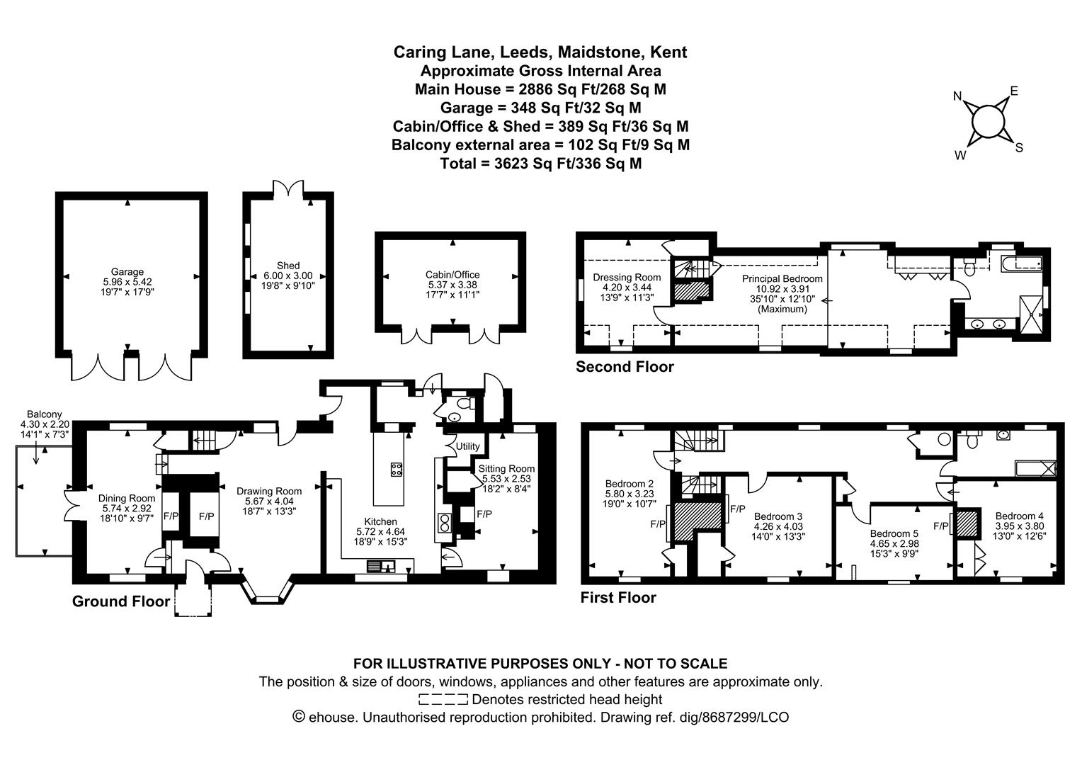 Spout House, Caring Lane, Maidstone floorplan
