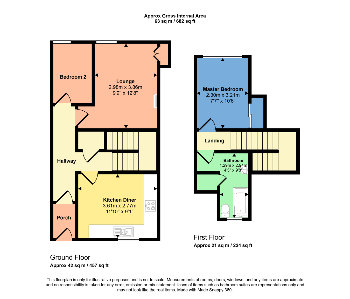 83, Randolph Street, Buckhaven floorplan