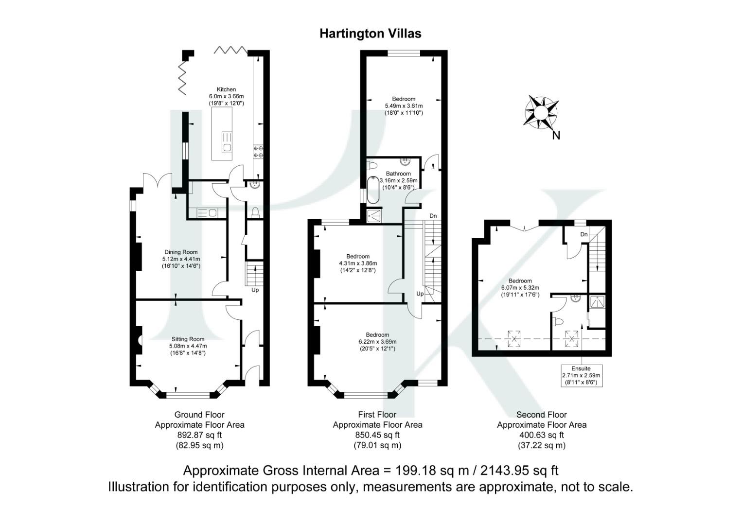 Hartington Villas, Hove floorplan