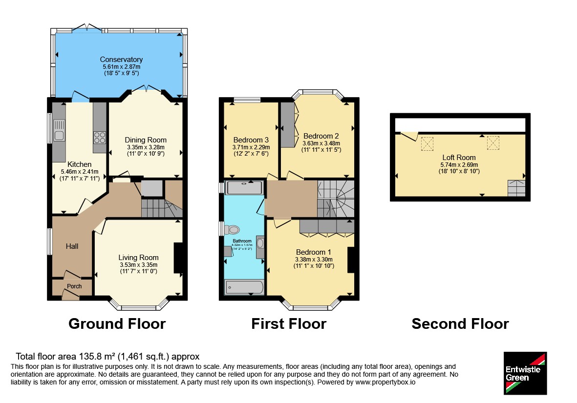 15, Elm Grove, Lancashire floorplan
