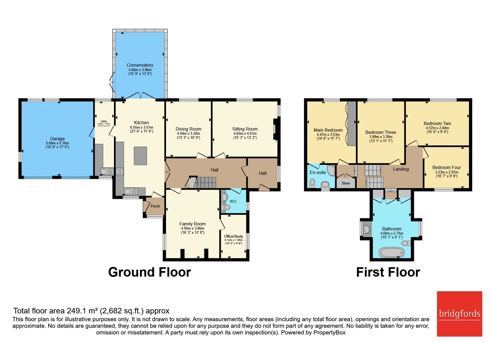 Eachwick Moor House,, Eachwick, Northumberland floorplan
