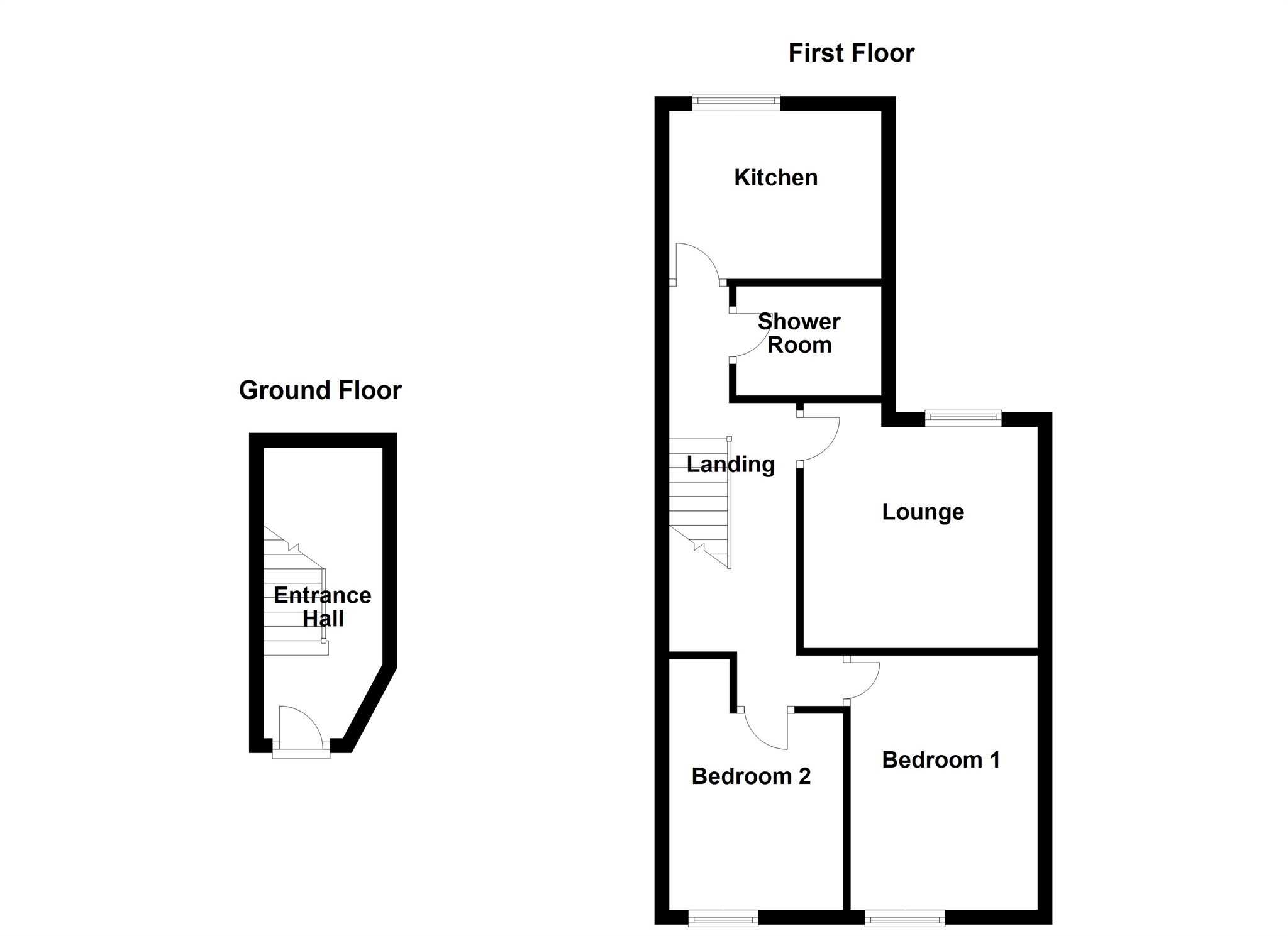 2 Bedrooms Flat for sale in Magazine Street, Caerau, Maesteg CF34