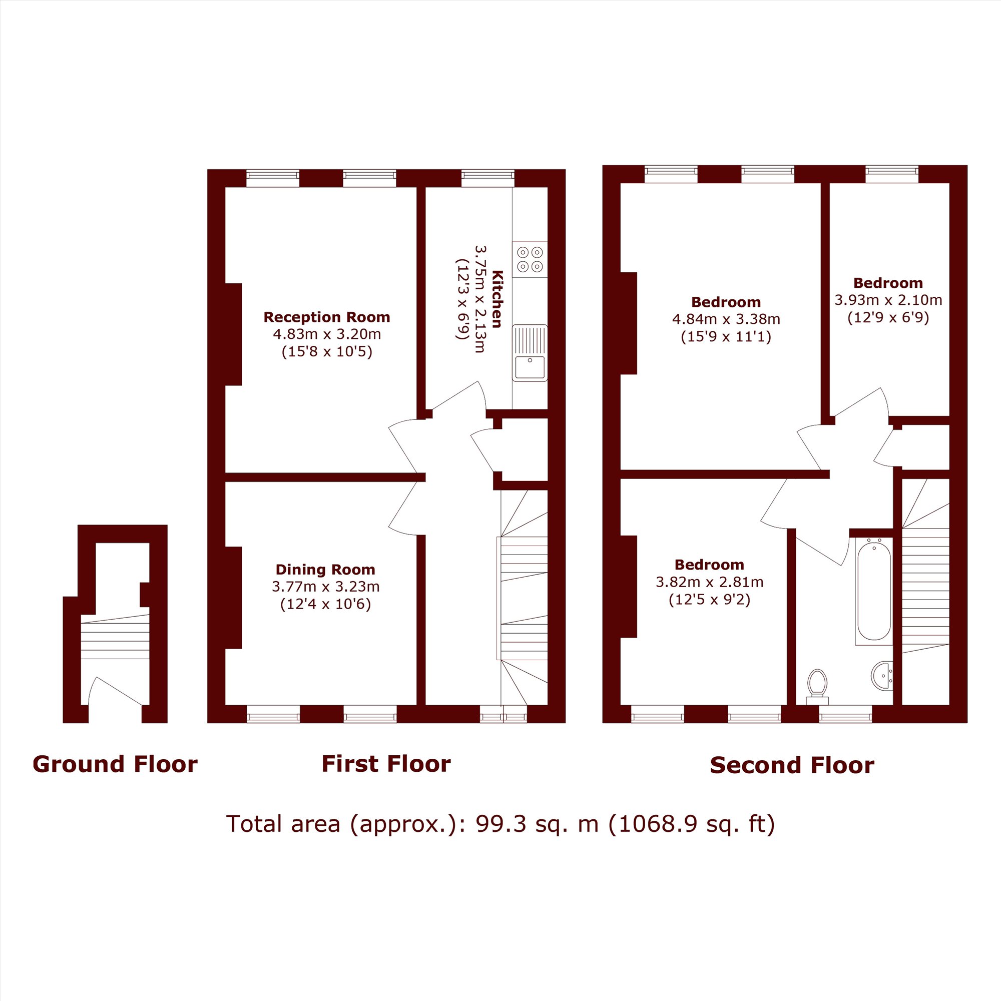 12, Colston Road, London floorplan