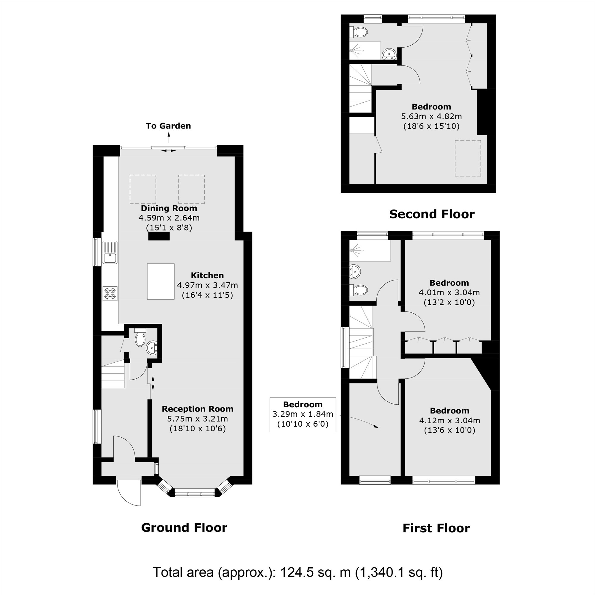 24, Gloucester Road, Twickenham floorplan